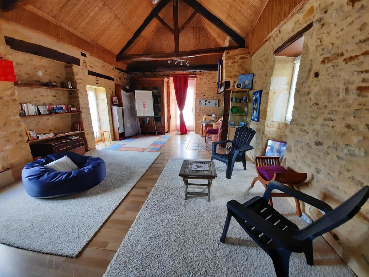 Le Logis Des 3 Coeurs Chambre La Boheme Saint-Cernin-de-lʼHerm Εξωτερικό φωτογραφία